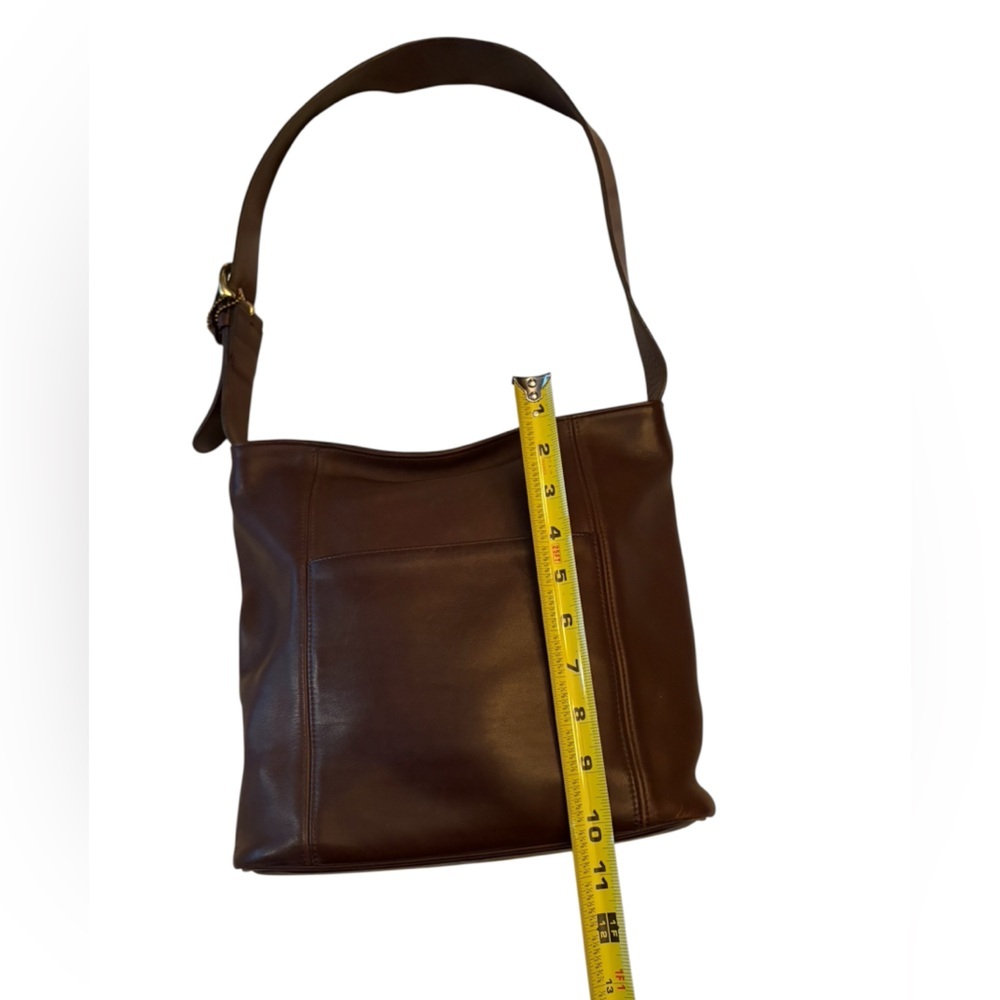 Vintage Coach Legacy Erickson Soho Dark Brown D7C-4169 Leather Shoulder Bag - Picture 9 of 10